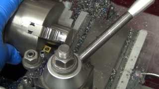 CNC Lathe - first parts