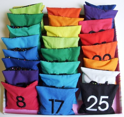 Full Set Count and Spell Color Recognition Beanbags – by ELLE BELLE on Etsy!