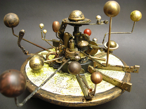 Orrery Steam Punk Assemblage by urbandon