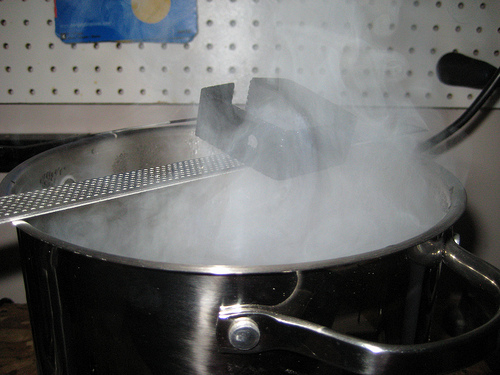Steaming before boiling