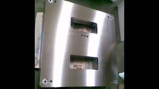 .Aluminum surface grinding
