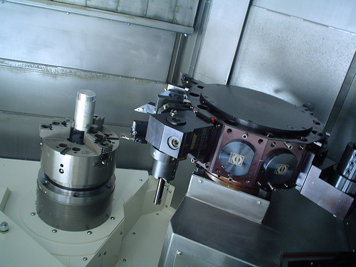 9-axis CNC turning/milling machine