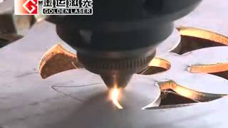 500W 650W YAG CNC Metal Cutting Laser Machine